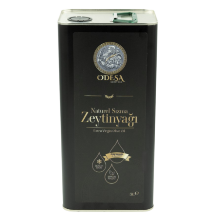 Memecik - Erken Hasat Natürel Sızma Zeytinyağı – 5L Teneke